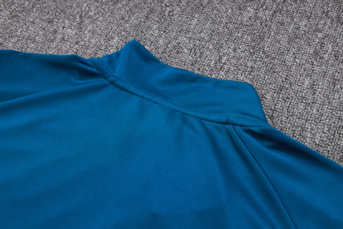 23-24 Manchester City High Quality Half Pull Tracksuit