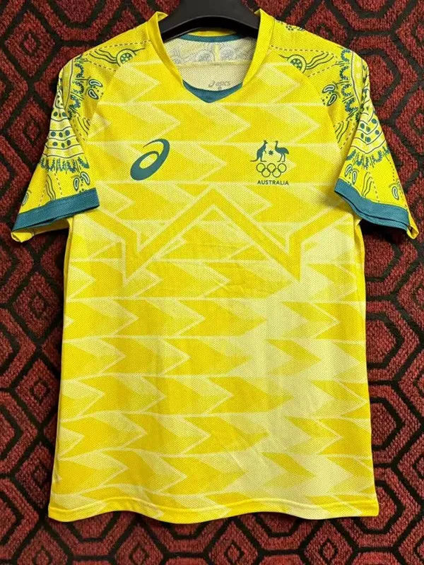 24-25 Australia Yellow Concept Edition Fans Soccer Jersey