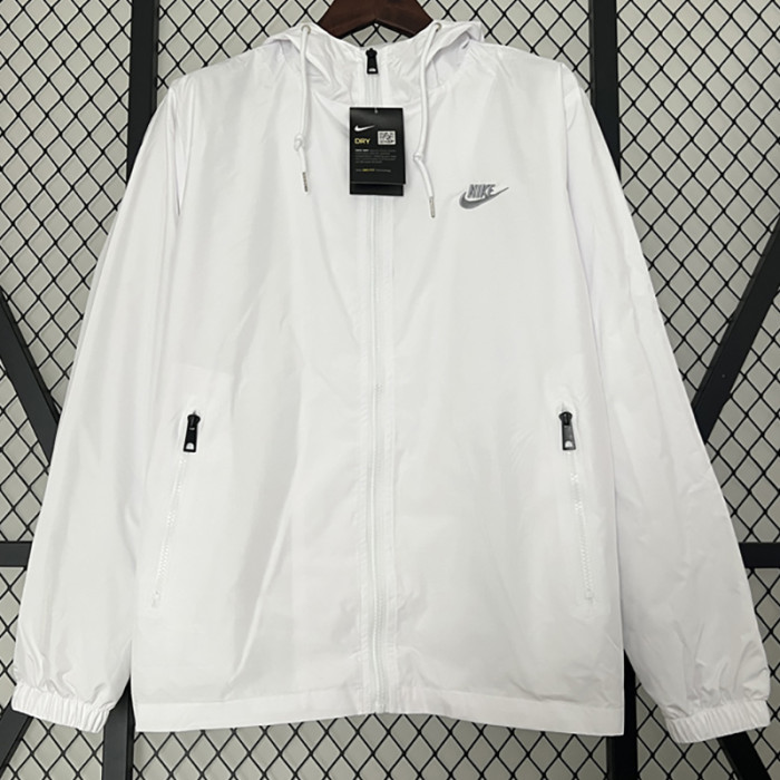 2024 New NK White Windbreaker