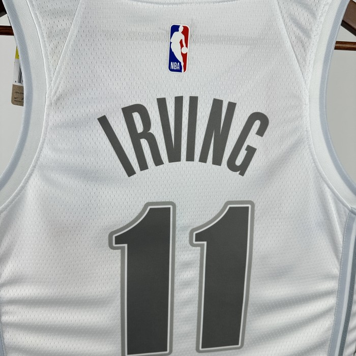 24-25 Dallas Mavericks IRVING #11 White City Edition Top Quality Hot Pressing NBA Jersey