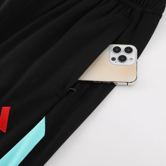 23-24 Manchester United High Quality Half Pull Tracksuit