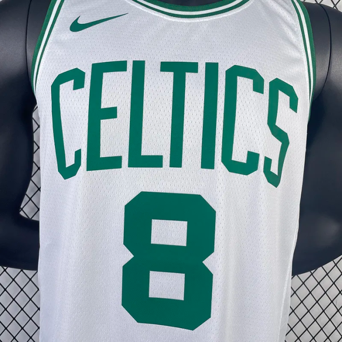 22-23 CELTICS PORZINGIS #8 White Top Quality Hot Pressing NBA Jersey