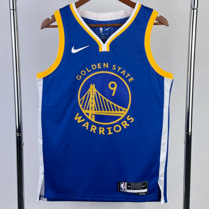 22-23 WARRIORS IGUODALA #9 Blue Top Quality Hot Pressing NBA Jersey