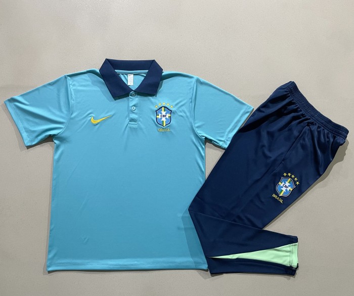 24-25 Brazil High Quality Polo Tracksuit