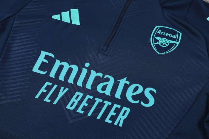 24-25 Arsenal High Quality Half Pull Tracksuit