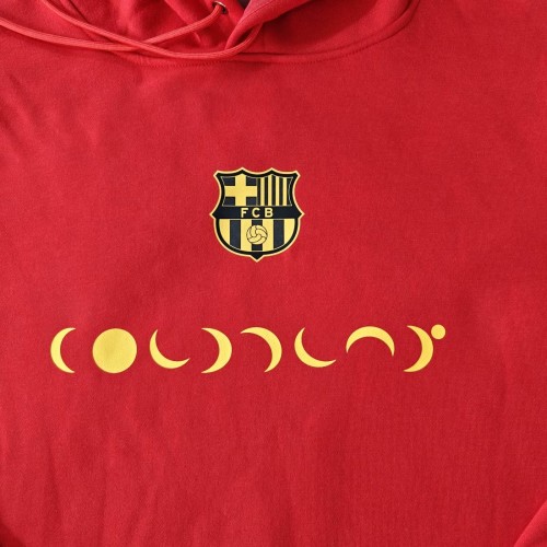 2024 Barcelona Red Fleece Hoodie