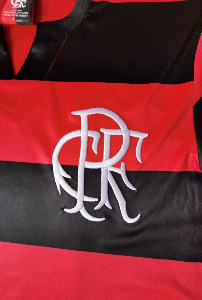 1978 Flamengo Home Retro Soccer Jersey