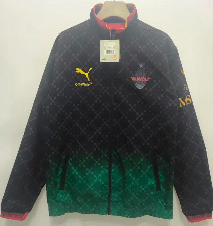 2025 AC Milan Double Sided Windbreaker