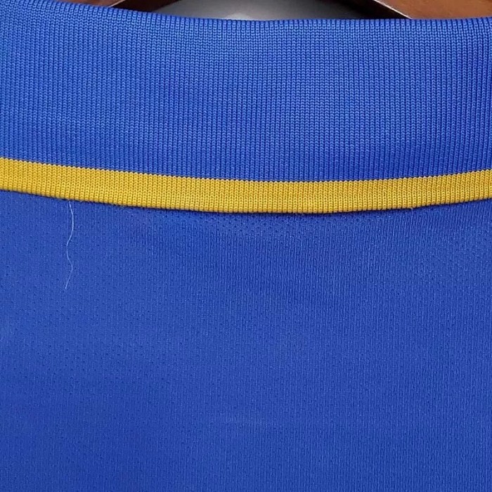 1996-1997 Italy Home Blue Retro Soccer Jersey