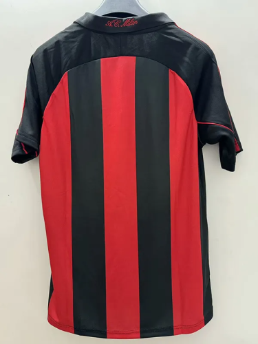 2001-2002 AC Milan Home Retro Soccer Jersey