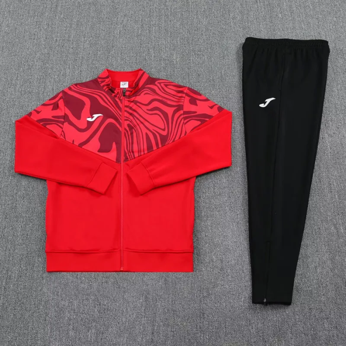 2025 JOM Red Jacket Tracksuit