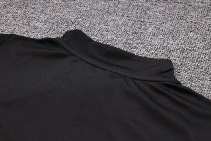 23-24 Manchester United High Quality Half Pull Tracksuit