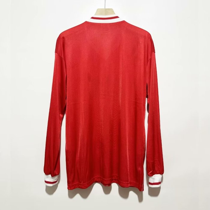 1982-1983 Liverpool Home Long sleeves Retro Soccer Jersey