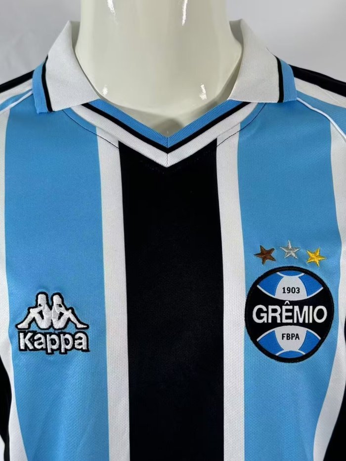 2000-2001 Gremio Home Retro Soccer Jersey