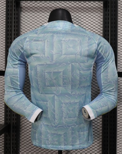 25-26 Juventus Away Long sleeves Player Version Soccer Jersey