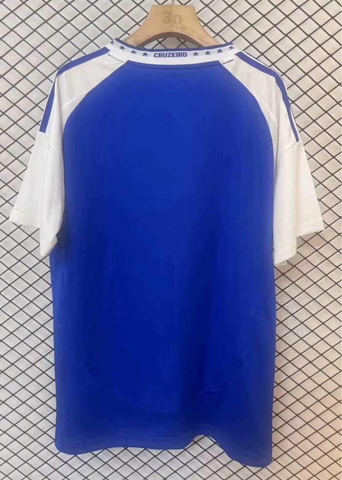 25-26 Cruzeiro Home Fans Soccer Jersey