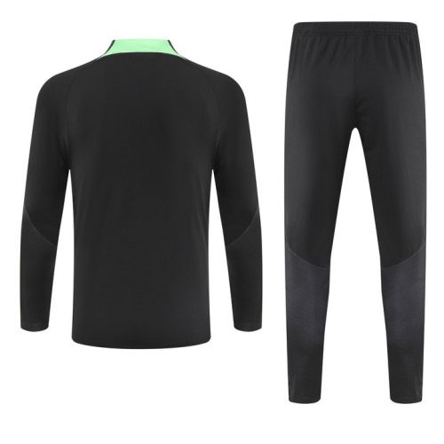 23-24 Liverpool High Quality Half Pull Tracksuit