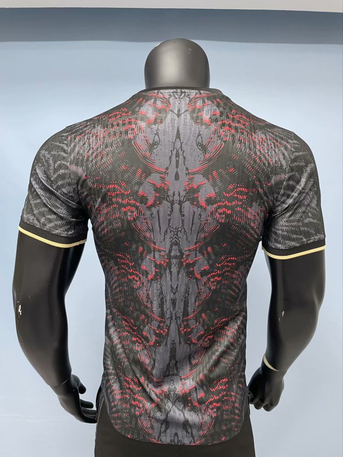 2025 Paris Saint-Germain Grey Red Champion Player Version Training shirts