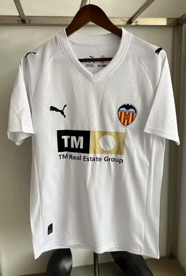 25-26 Valencia Home Fans Soccer Jersey*带广告