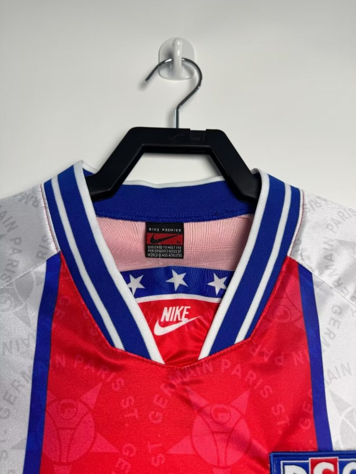 1994-1995 Paris Saint-Germain Paris Away Retro Soccer Jersey