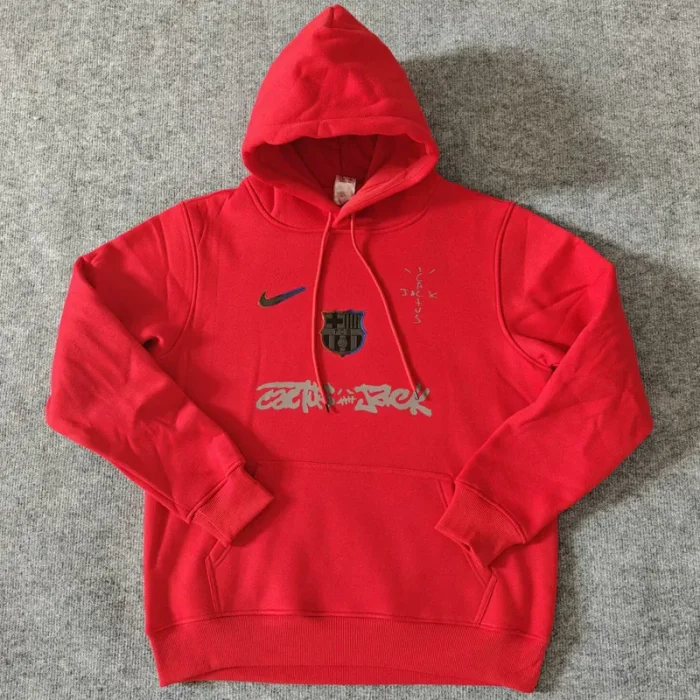 25-26 Barcelona Red Hoody (加绒)