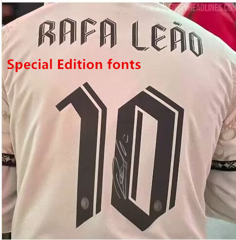 23-24 AC Milan X PLEASURES Special Edition Fans Version Soccer Jersey