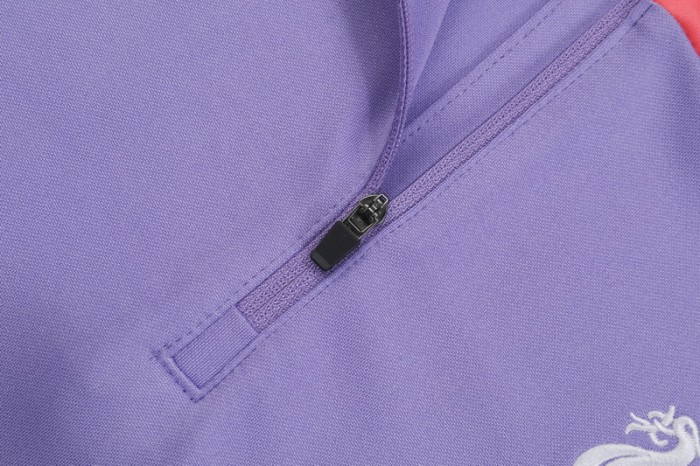 23-24 Liverpool High Quality Half Pull Tracksuit
