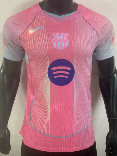 25-26 Barcelona Special Edition Player Version Pink Training Shirts