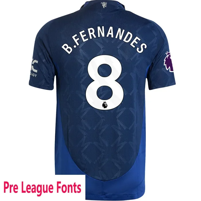 24-25 Manchester United Blue Joint Edition Long Sleeve Soccer Jersey