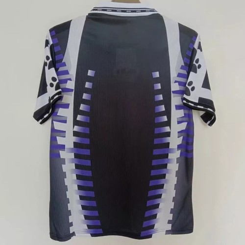 1997-1998 Real Madrid Third Black Retro Soccer Jersey