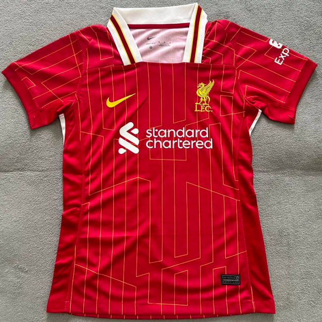 24-25 Liverpool Home Women Soccer Jersey