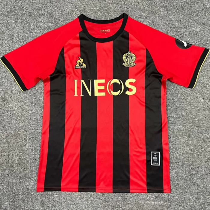 24-25 Nice Home Fans Soccer Jersey