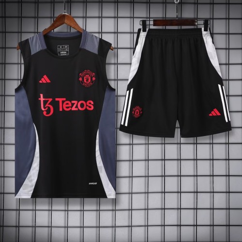 24-25 Manchester United High Quality Tank Top And Shorts Suit