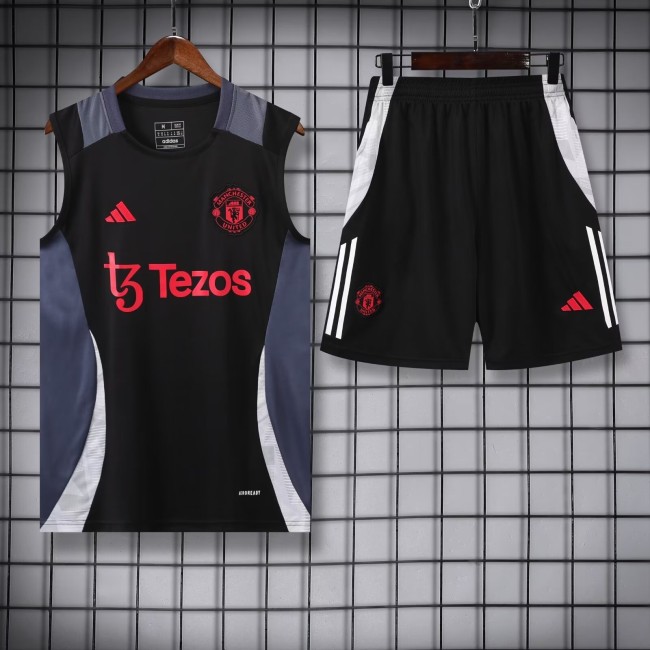 24-25 Manchester United High Quality Tank Top And Shorts Suit