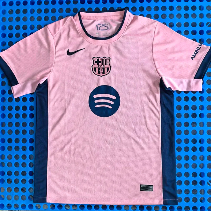 25-26 Barcelona Pink Special Edition Fans Soccer Jersey