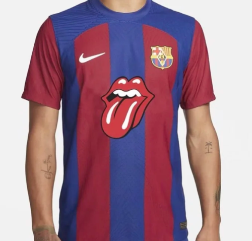 23-24 Barcelona Home Special Edition Fans Soccer Jersey