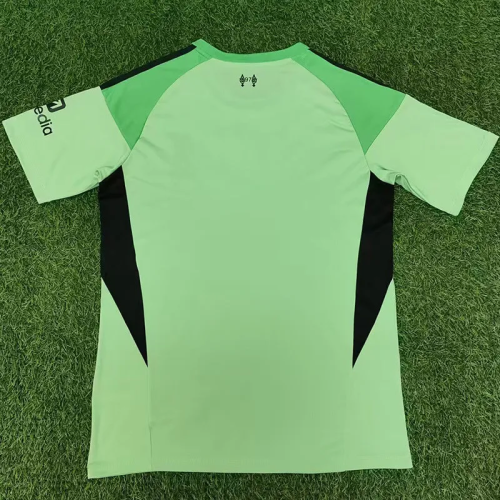 25-26 Liverpool Green Goalkeeper Fans Soccer Jersey