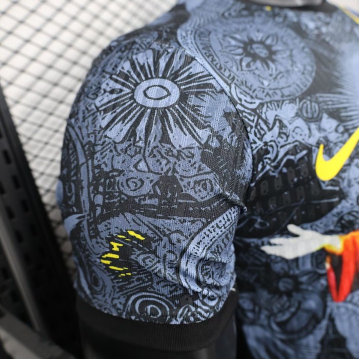 25-26 Brazil Black Red Special Edition Player Version Soccer Jersey