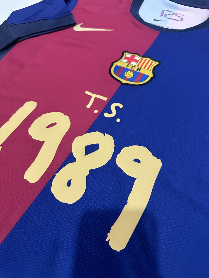 25-26 Barcelona Special Edition Fans Soccer Jersey *1989