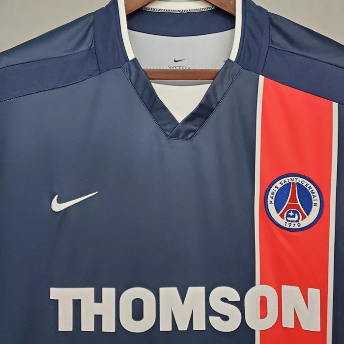 2002-2003 Paris Saint-Germain Paris Home Retro Soccer Jersey