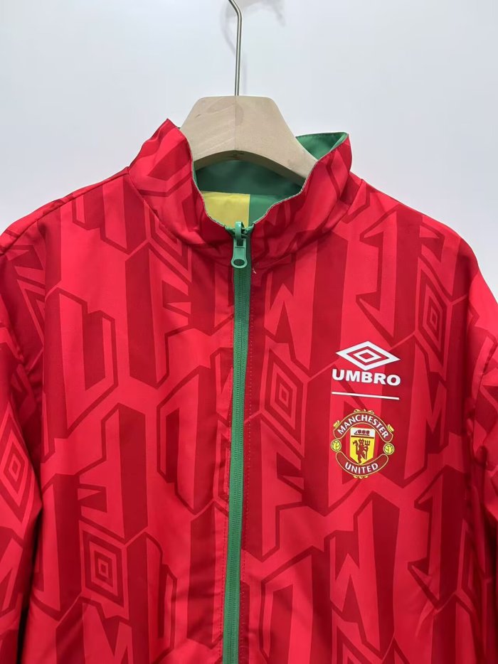 2006-2007 Manchester United Double Sided Windbreaker