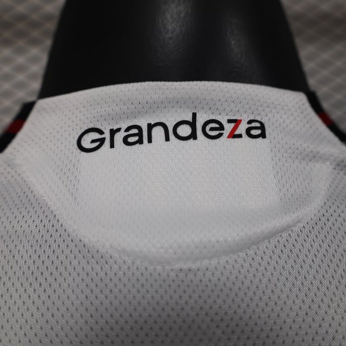 25-26 River Plate Home Player Version Soccer Jersey*带广告