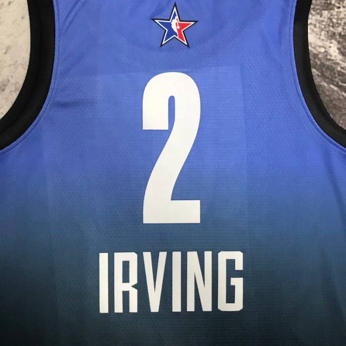 2023 ALL STAR IRVING #2 Blue Top Quality Hot Pressing NBA Jersey
