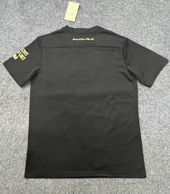 2024 Frankfurt Black 125th Anniversary Edition Fans Soccer Jersey