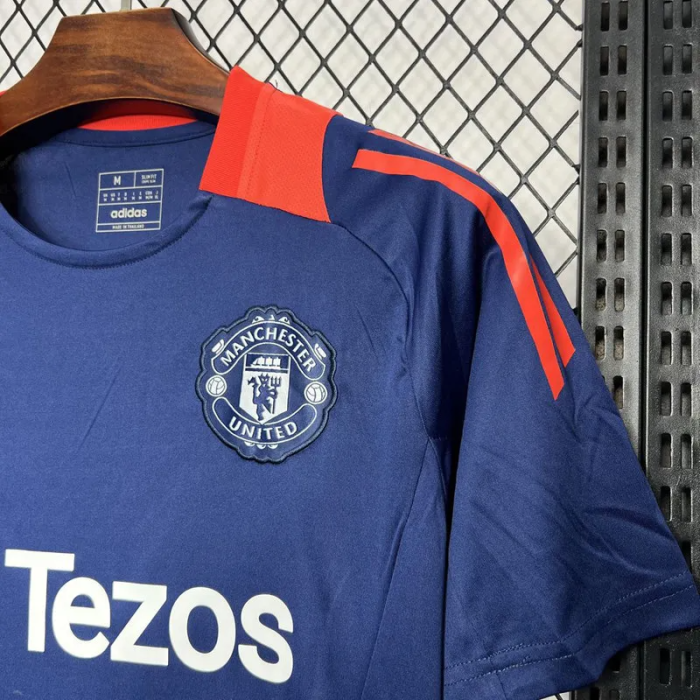 24-25 Manchester United Dark blue Training shirts