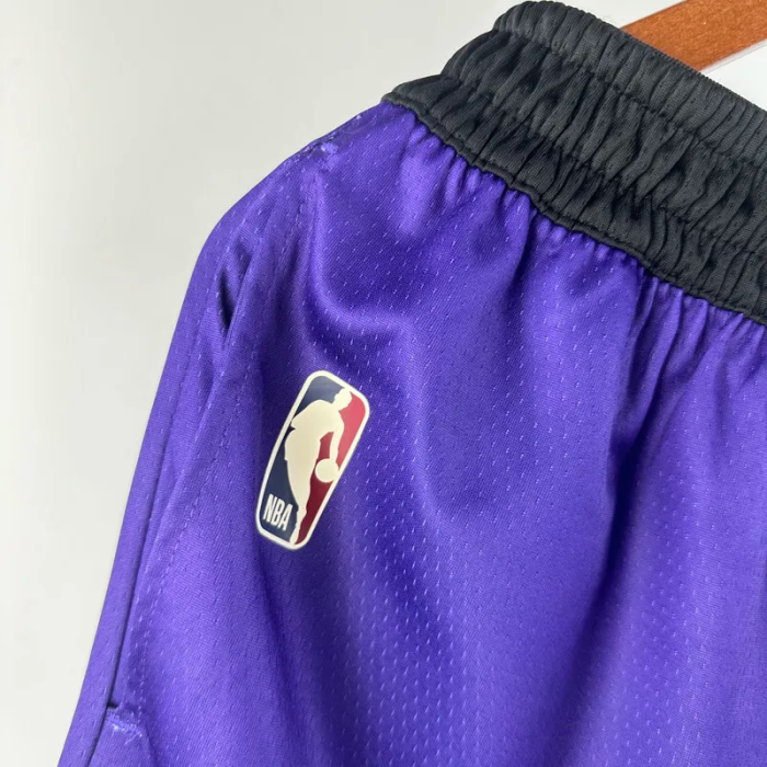 22-23 SUNS Retro Purple Shorts Pants