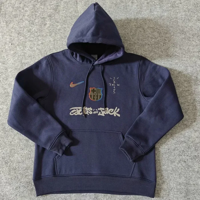 25-26 Barcelona Royal blue Hoody (加绒)