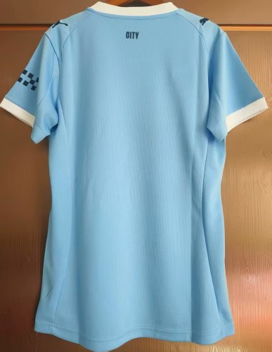 25-26 Manchester City Home Women Soccer Jersey