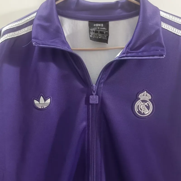 2025 Real Madrid New Pattern Windbreaker
