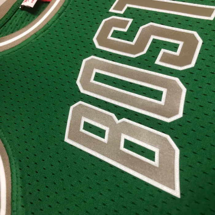 2003-04 CELTICS GARNETT #5 Green Retro Top Quality Hot Pressing NBA Jersey